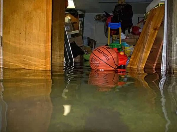 flooded basement